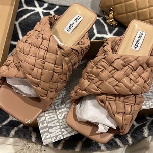 Steve Madden Marina Leather Slides